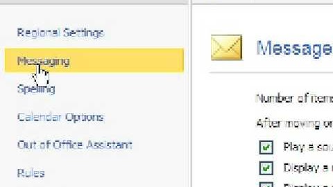 Microsoft Outlook 2007 - Creating a Signature for Outgoing Mail in Web Access