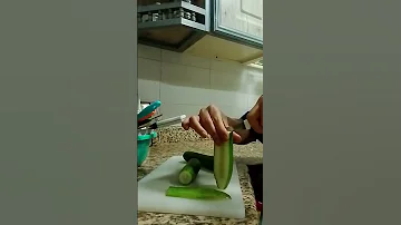 Kiyar In Arabic Slicing Food Music Shortvideo 