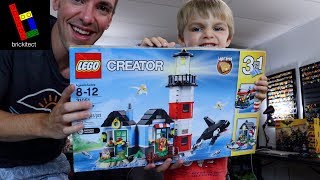 WE FINALLY BUILD LEGO CREATOR LIGHTHOUSE POINT!