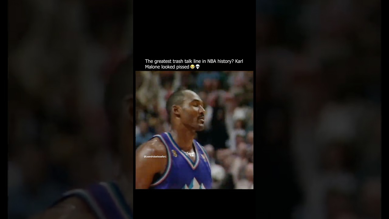 Pippen had Karl Malone flabbergasted😆😬