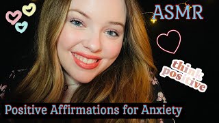 ASMR | Positive Affirmations for Anxiety