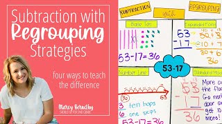 Subtraction with Regrouping Strategies | Saddle Up for 2nd Grade