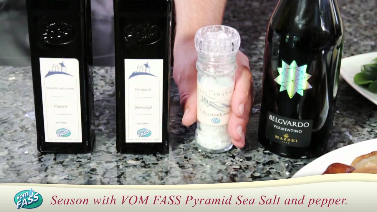 VOM FASS Mushroom & Spinach Risotto Cooking Video