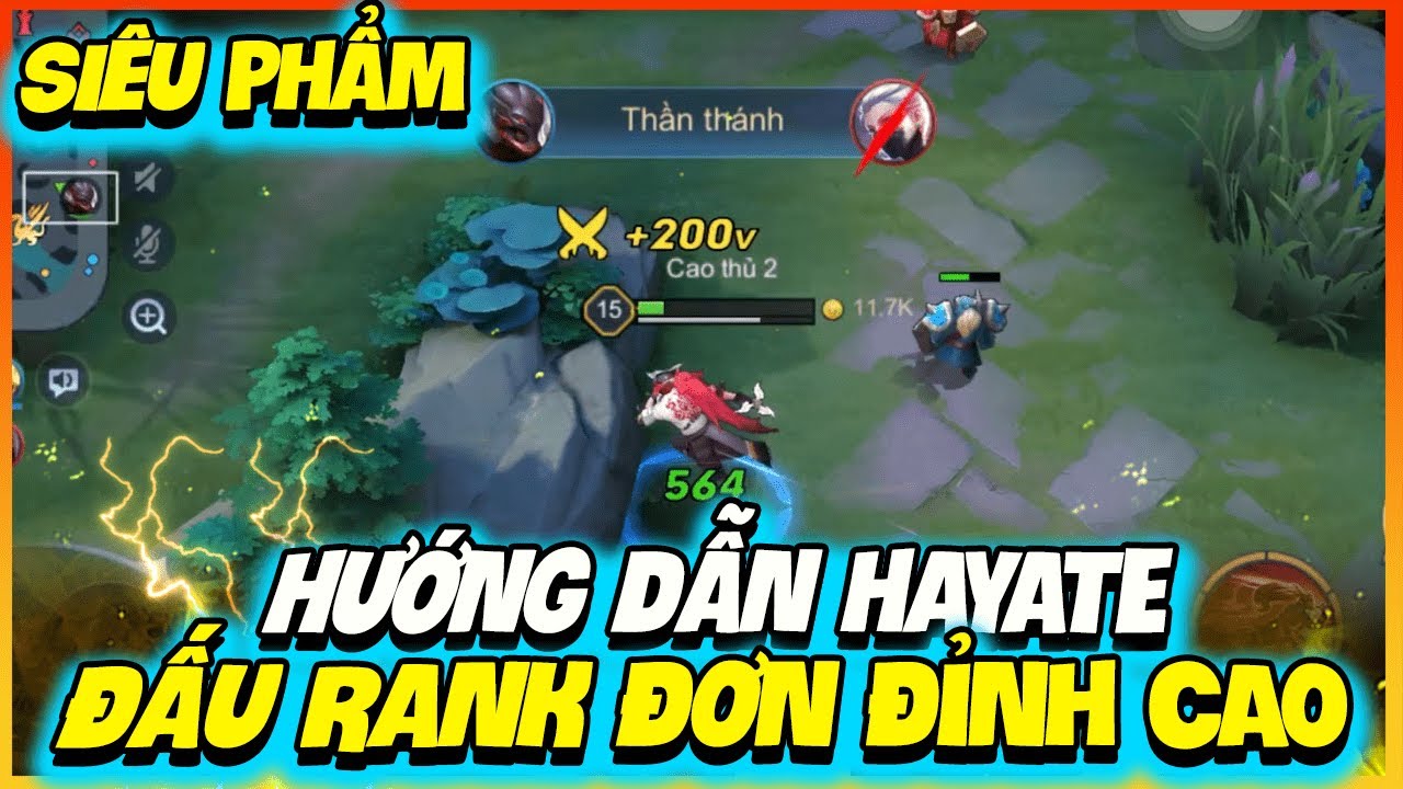 Hướng Dẫn Hayate Đấu Rank Đơn Đỉnh Cao – Không Nên Bỏ Qua Clip Này| MSUONG CHANNEL