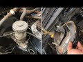 REMOVING “master cylinder” and “brake booster” (honda civic)