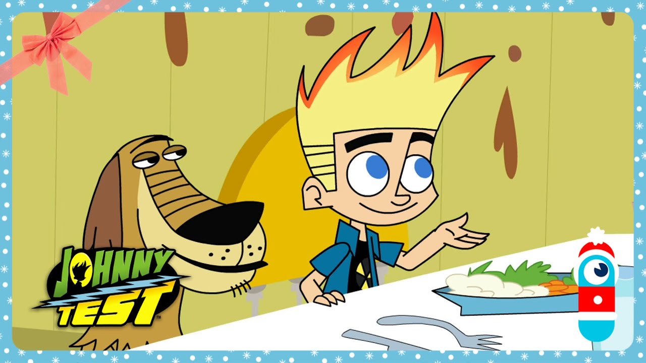 La cena de Navidad sale mal | Johnny Test | WildBrain Peques