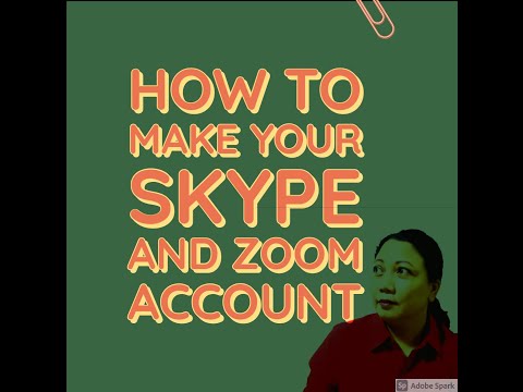 Video: Hoe U Uw Skype Kunt Maken