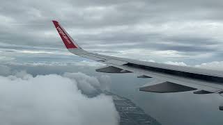 Thai VietJet Air Airbus A321 HS-VKJ Landing at BKK from CNX / VZ103