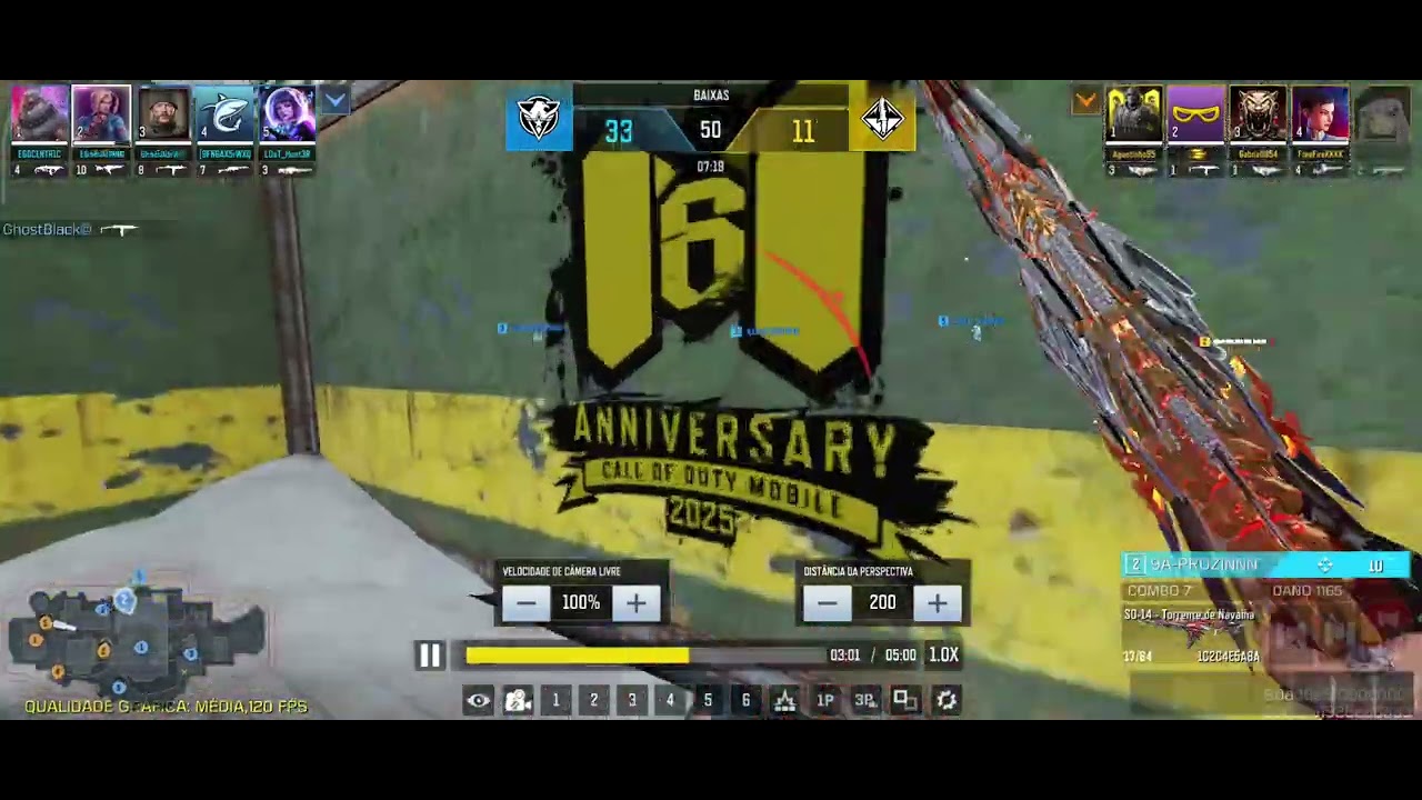 Mais um dia de ranking, Amassando os bot no call of duty mobile 😂