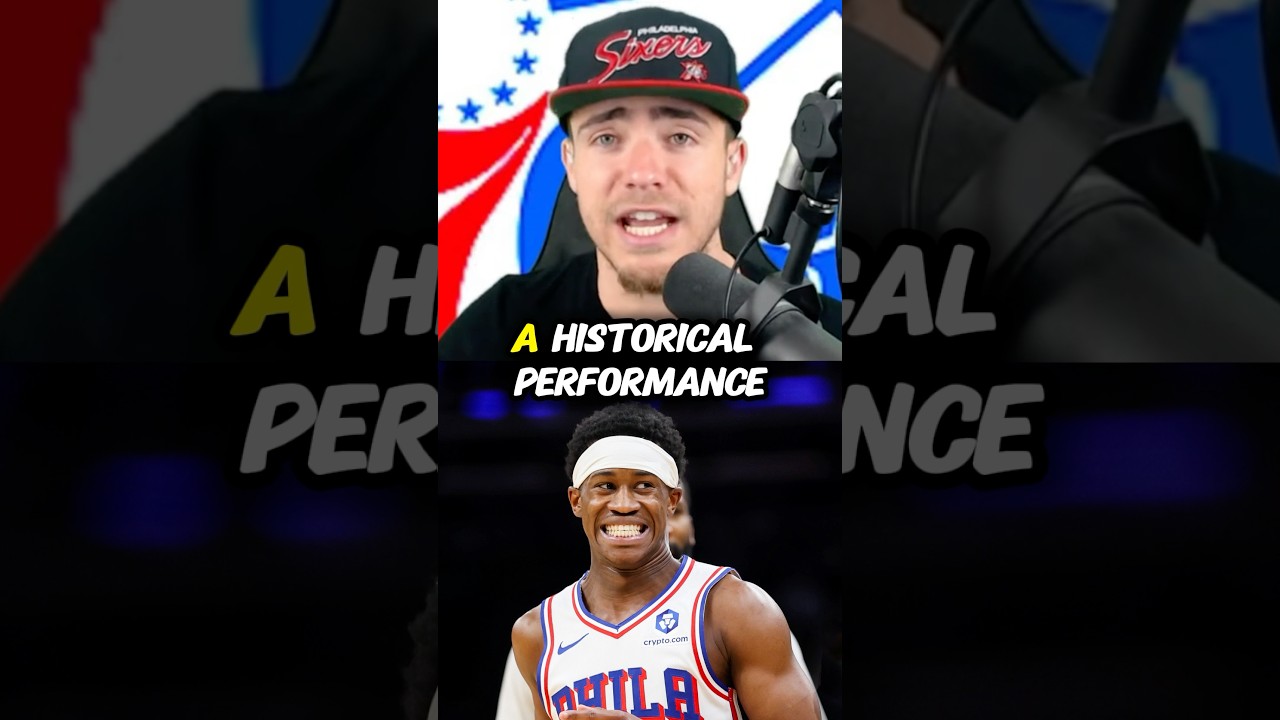 Sixers STATEMENT WIN To Tie The Series… & VJ Edgecombe Had A HISTORIC Game! #76ers #Sixers #NBA