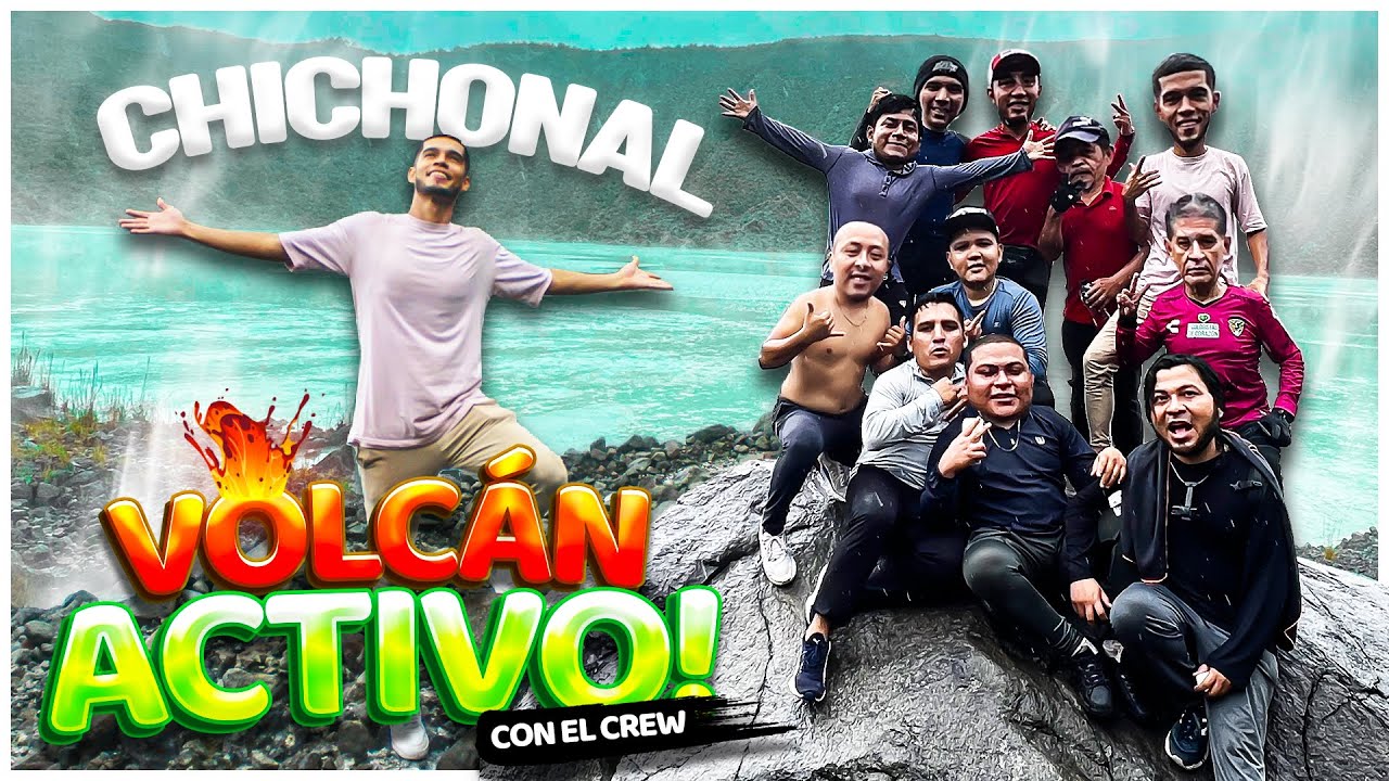 🔥24 HORAS CON EL CREW ENTRAMOS A UN VOLCAN 🔥
