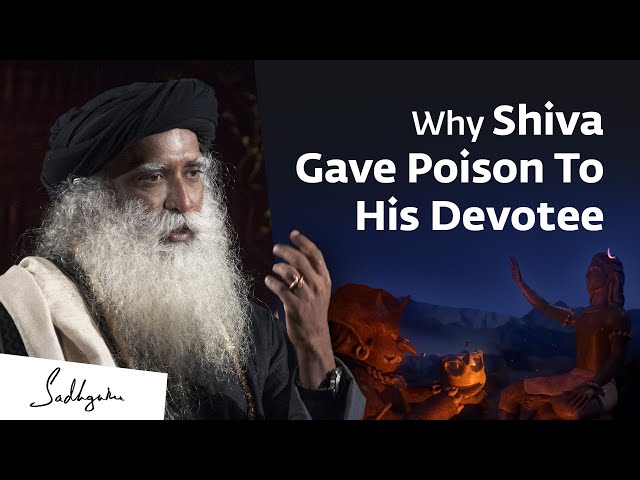 The Devotee Who Drank The Deadliest Poison | Sadhguru class=