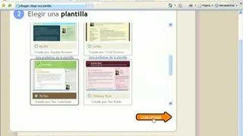 video pasos para crear un blog
