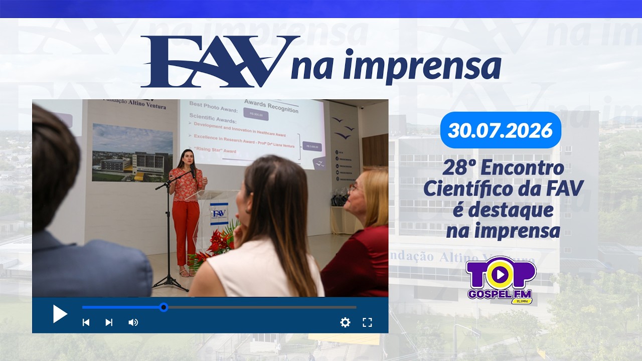 FAV NA IMPRENSA - TOP GOSPEL FM - 30.07.2026 