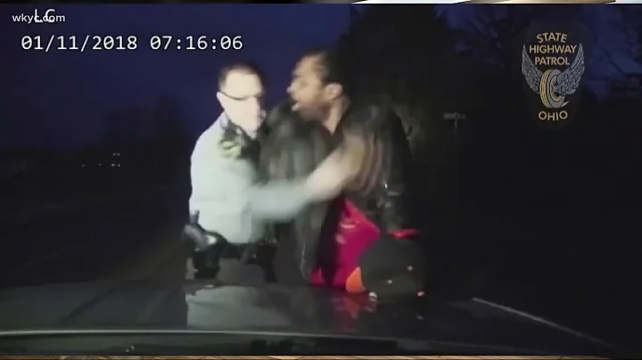 Video shows assault by man against Ohio State trooper