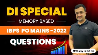 DI Special | IBPS PO Mains Memory based DI | #SumitSir