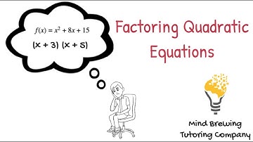 Factoring Quadratic Equations (a = 1)
