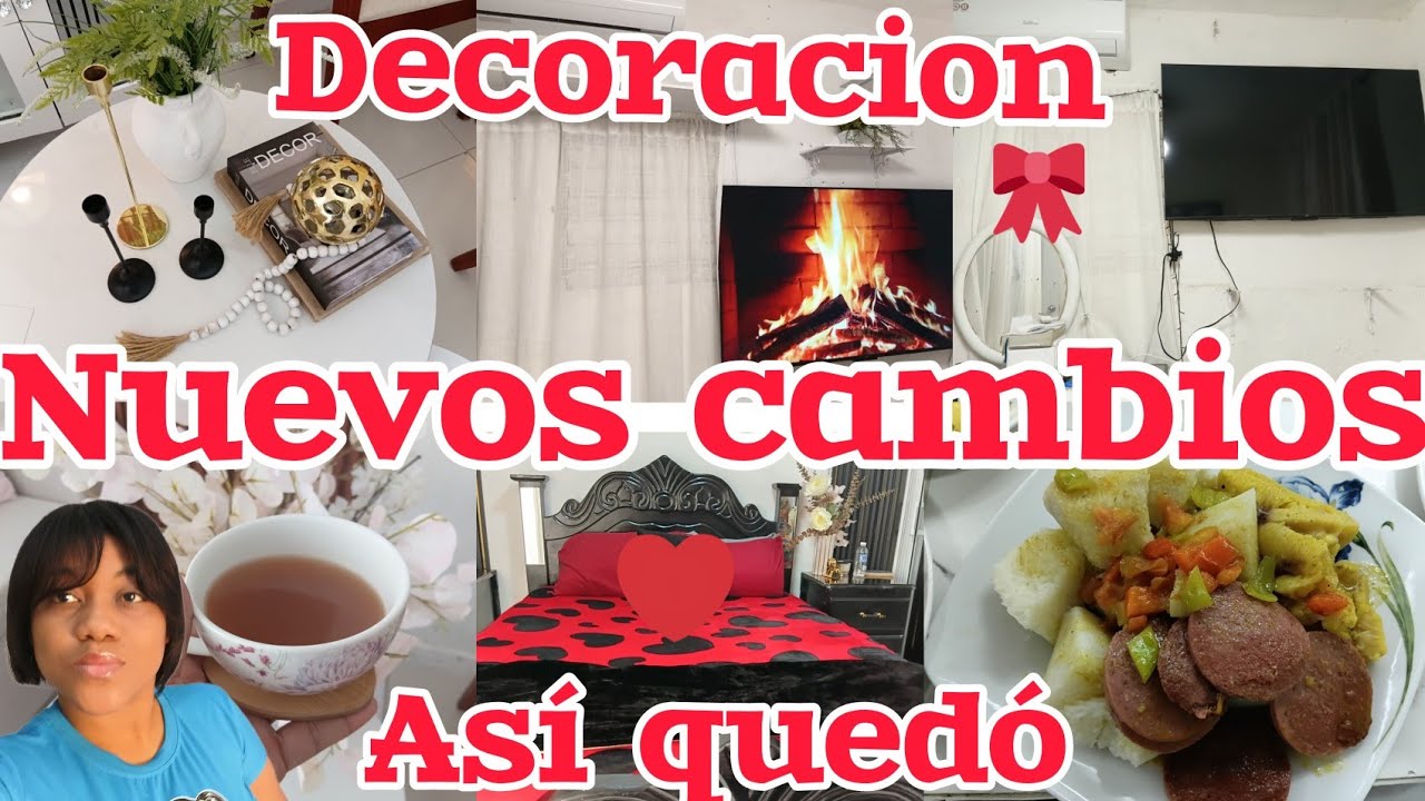 Nuevos cambios en mi hogar organizando limpiando y Decorando rica comida Así quedó
