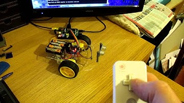 Raspberry Pi Robot Car controlled with the Wii remote control