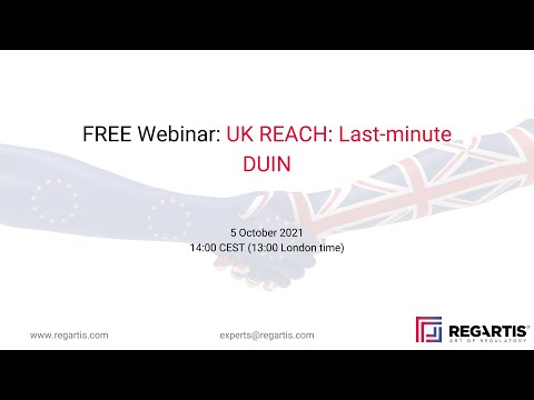 UK REACH: last-minute DUIN