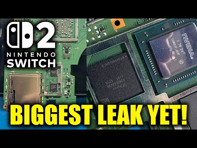 HUGE Nintendo Switch 2 Leak Reveals Power, Specs, and More