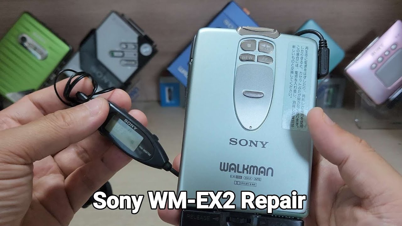 Sony WM-EX2 Repair Cassette Player Walkman - YouTube