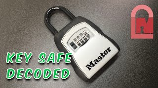 Master Lock 5400EURD Key Safe Decoded