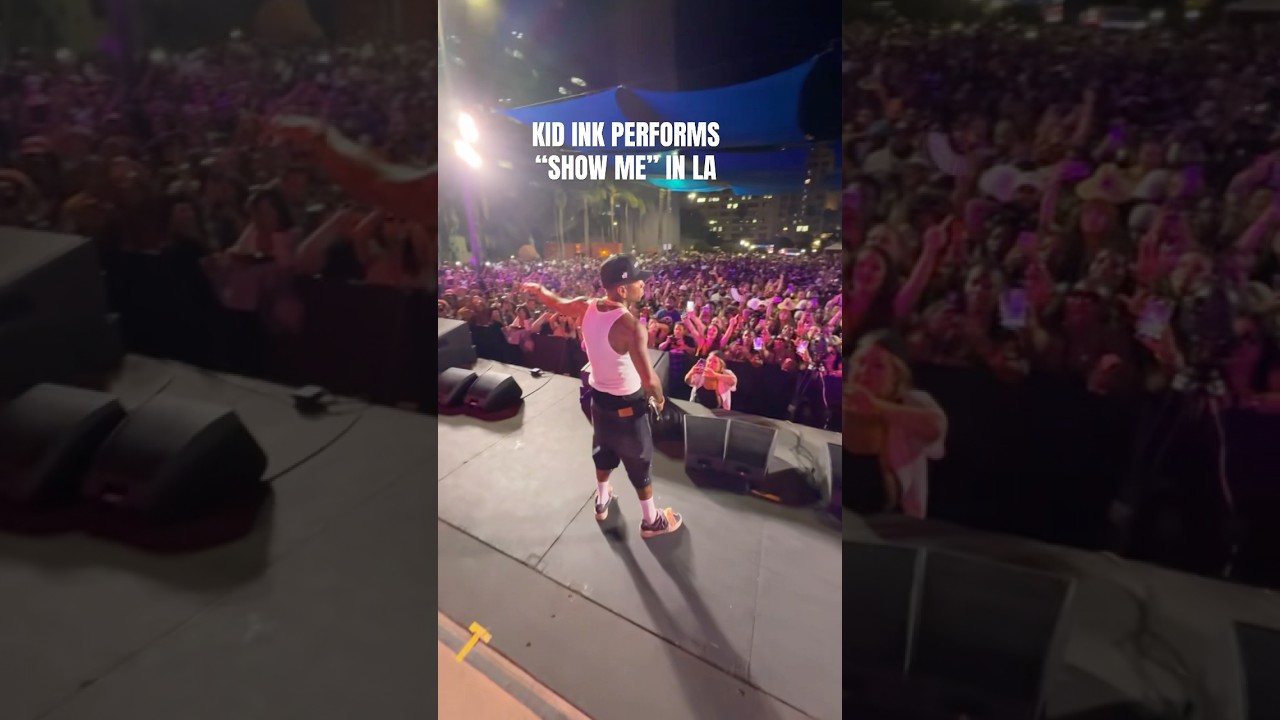 Kid Ink Performs &ldquo;Show Me&rdquo; in Los Angeles