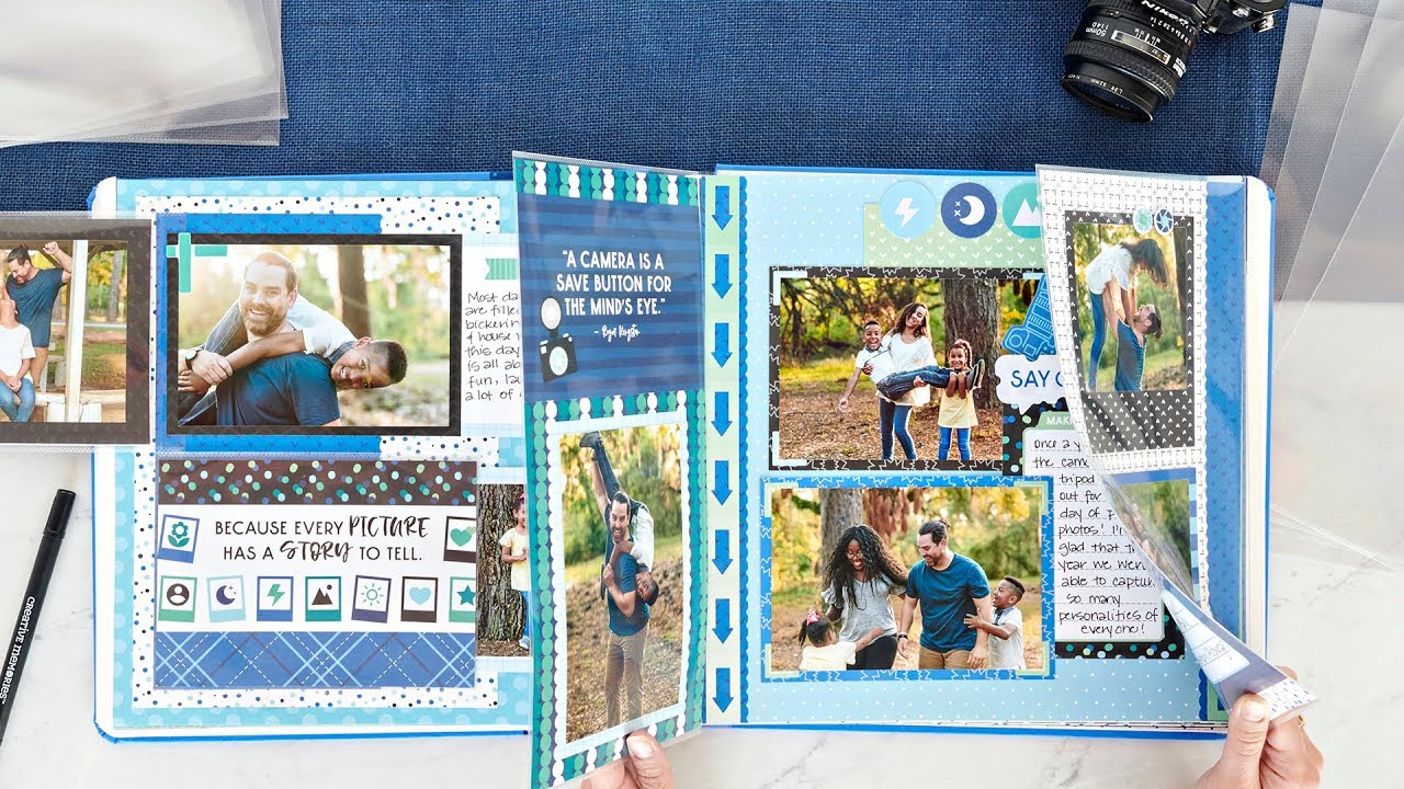 5x7 & 6x12 Peekaboo Pockets™ by Creative Memories YouTube