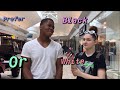 PUBLIC INTERVIEW‼️ (Do You Prefer Black , Or White)