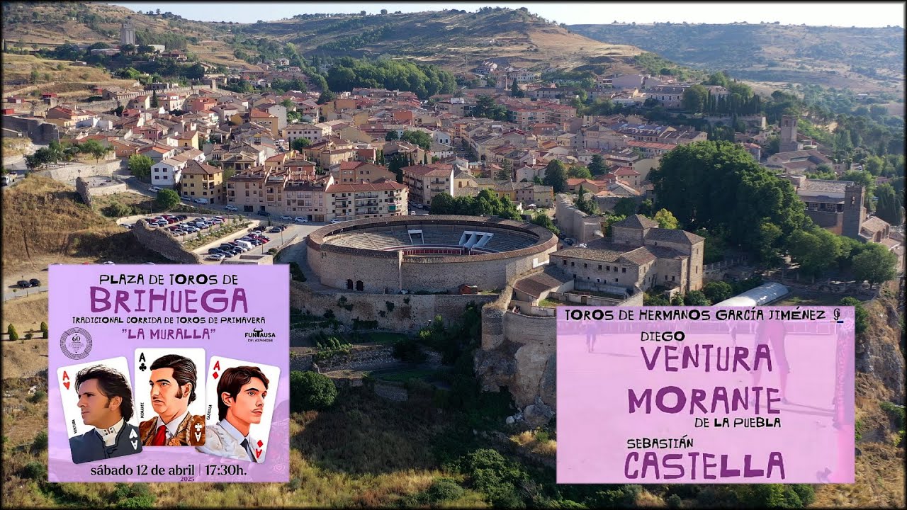 CORRIDA DE TOROS EN BRIHUEGA 12-04-2025 (SORTEO)