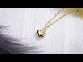 HABIB Amore Oro Italia 916 Heart-shaped Pendant Necklace