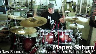 Review In The Mix - Mapex Saturn Mapex Saturn 14X55 Snare