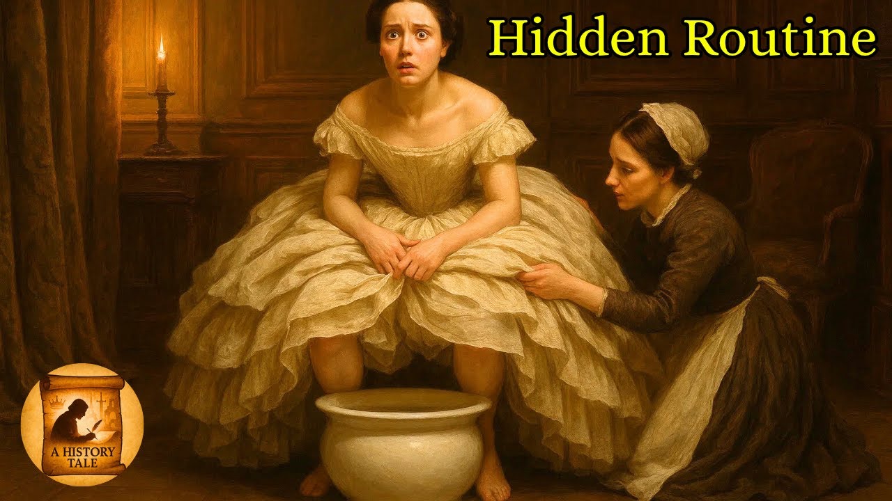 The Secret Toilet Routine of Victorian Women In Their Puffy Dresses