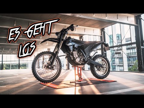 Mein KTM EXC 450 Supermoto Umbau // ES GEHT LOS! // EDGESOFSUPERMOTARD