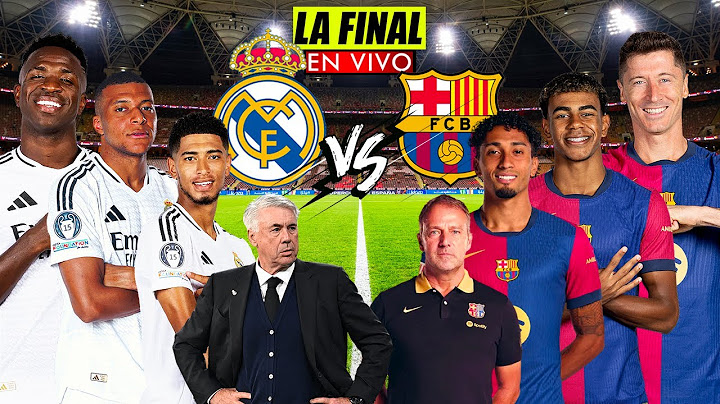 REAL MADRID vs BARCELONA 🔴 EN VIVO con Mbappé y Yamal por la FINAL de Supercopa de España | REACCIÓN