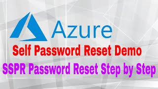 Self Service Password Reset SSPR Demo