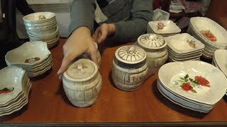 РАСПАКОВКА посуды/ керамическая посуда / керамічний посуд РАСПАКОВКА посуды/ керамическая посуда / керамічний посуд