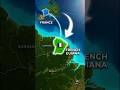 France Has Land in South America?! 🇫🇷🌎 | The Mystery of French Guiana..#shorts #geography #map