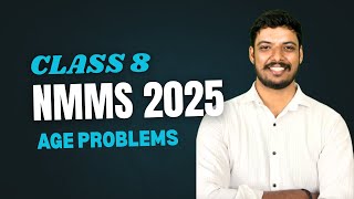 NMMS EXAM KERALA 2025 AGE RELATED MATHEMATICS QUESTIONS