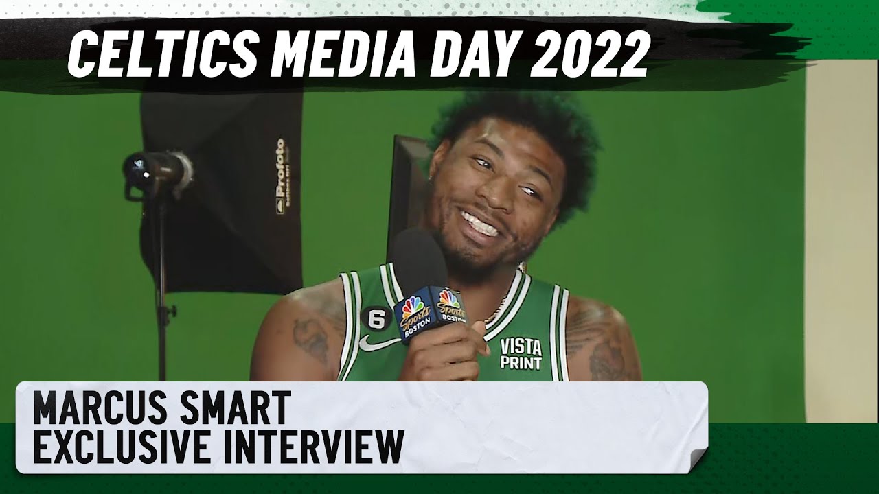 Celtics Media Day Live Stream Show FULL INTERVIEW Marcus Smart YouTube