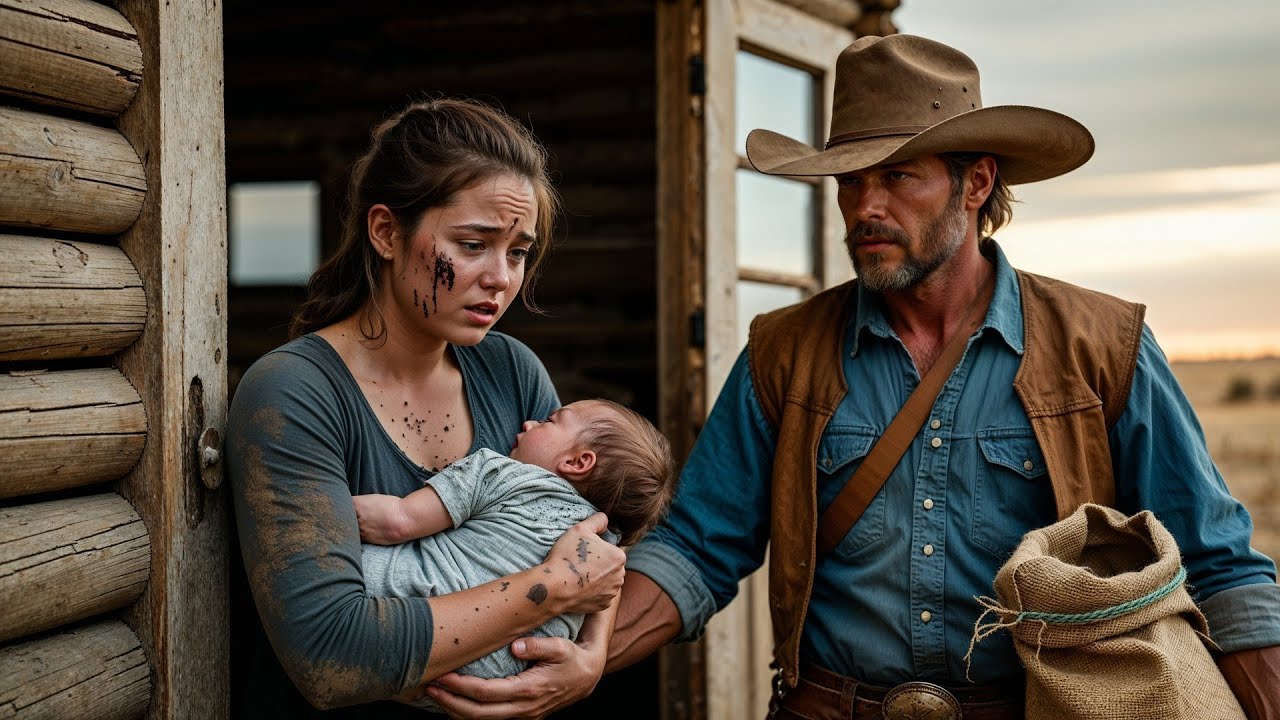She Was Left With a Baby and No Food, Until a Cowboy Knocked With a Sack and a Smile