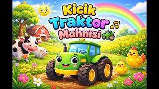 🚜 Kiçik Traktor Mahnısı | Traktor Tarlada İşləyir | Uşaqlar üçün Şən Mahni KIDS SONGS