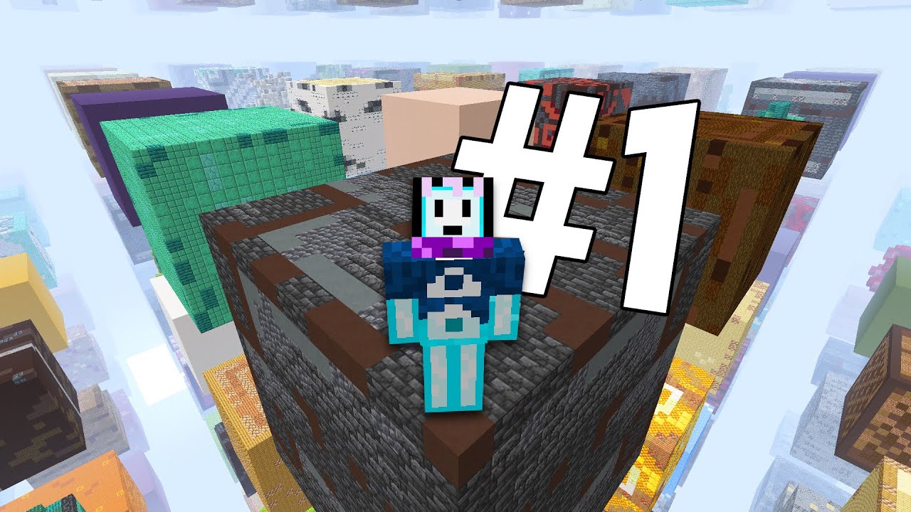BLOCK JARING-JARING RAKSASA - Minecraft Indonesia Mega Skygrid Survival ...