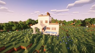 Minecraft Creative: Modren House Desgin