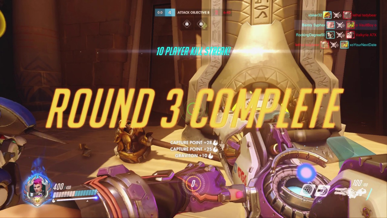 The Most Insane Zarya Carry - 55 High Energy 21 Graviton Surge Kills