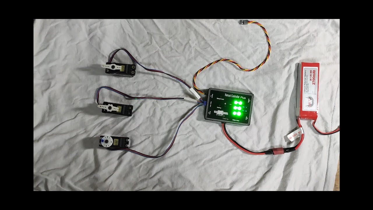 TopRcModel Retract Controller