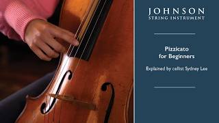 🎻 Pizzicato, Explained with cellist Sydney Lee! 🎻