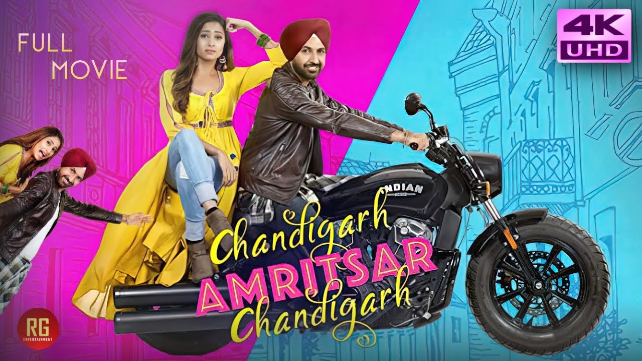 Chandigarh Amritsar Chandigarh 2019 Punjabi Full Movie  Starring Gippy Grewal Sargun Mehta