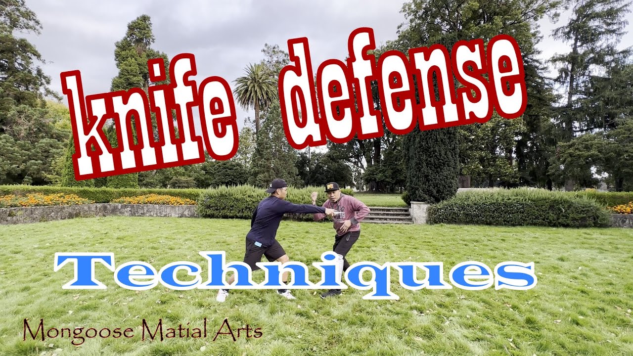 knife defense technique I Mongoose Martial Arts YouTube
